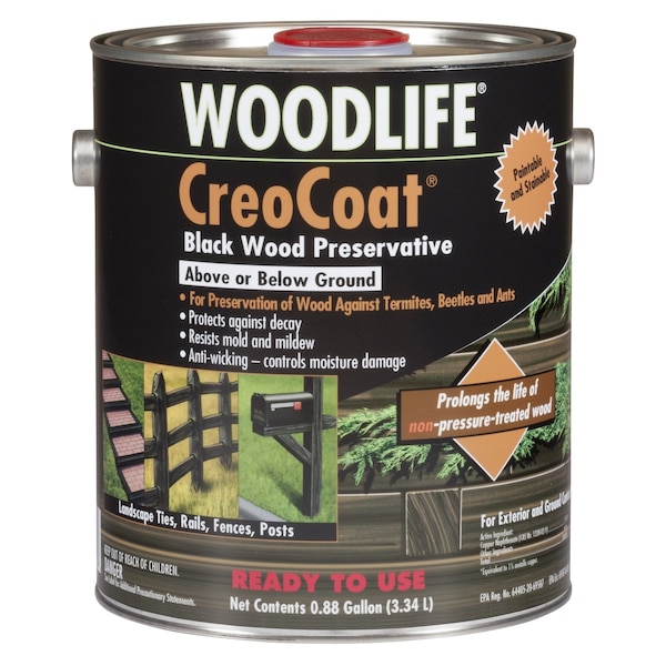 Woodlife Wolman Woodlife Black Water-Based Wood Preservative 1 gal 14436A - main